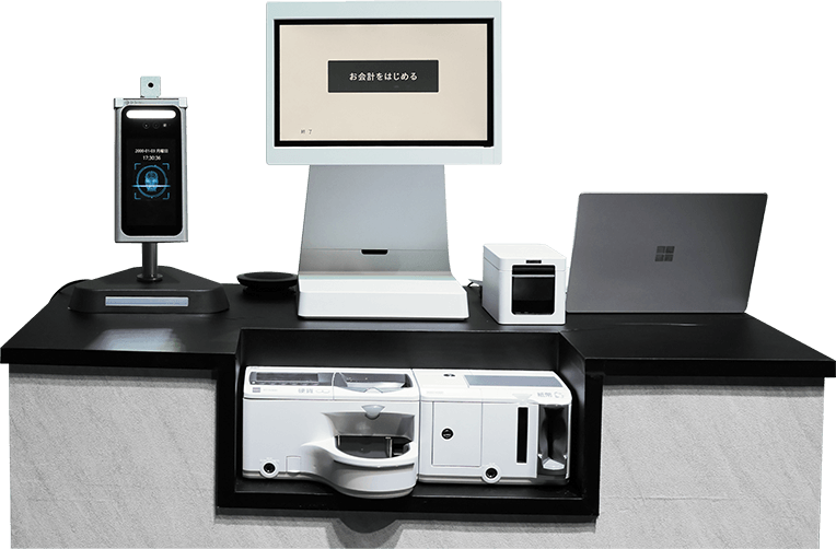 A-COMSレジ（顔認証機能付きレジ）
